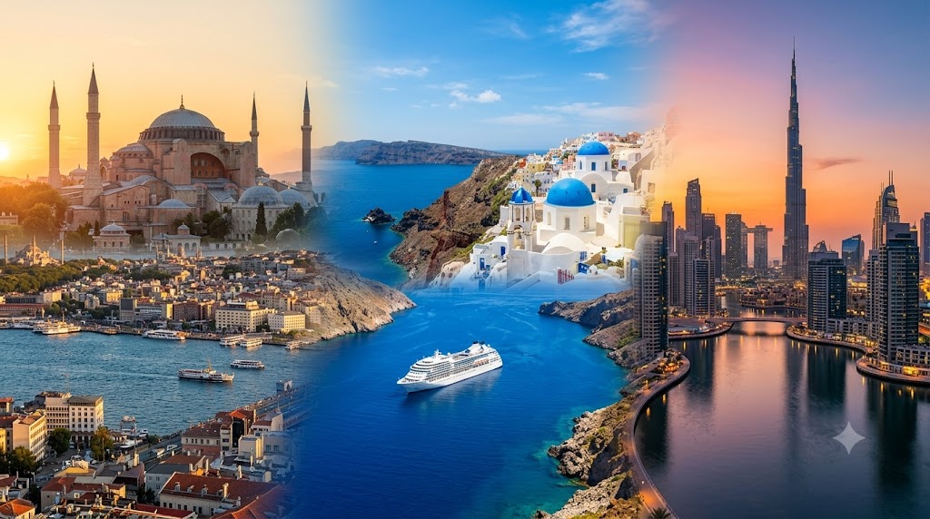 Viaje Estambul, Crucero Islas Griegas y Dubái