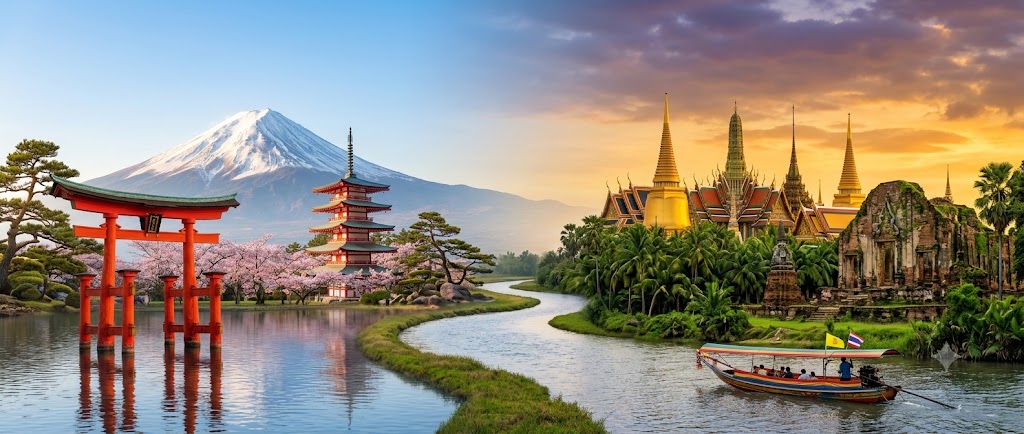 Viaje Japón y Tailandia, un Puente Cultural