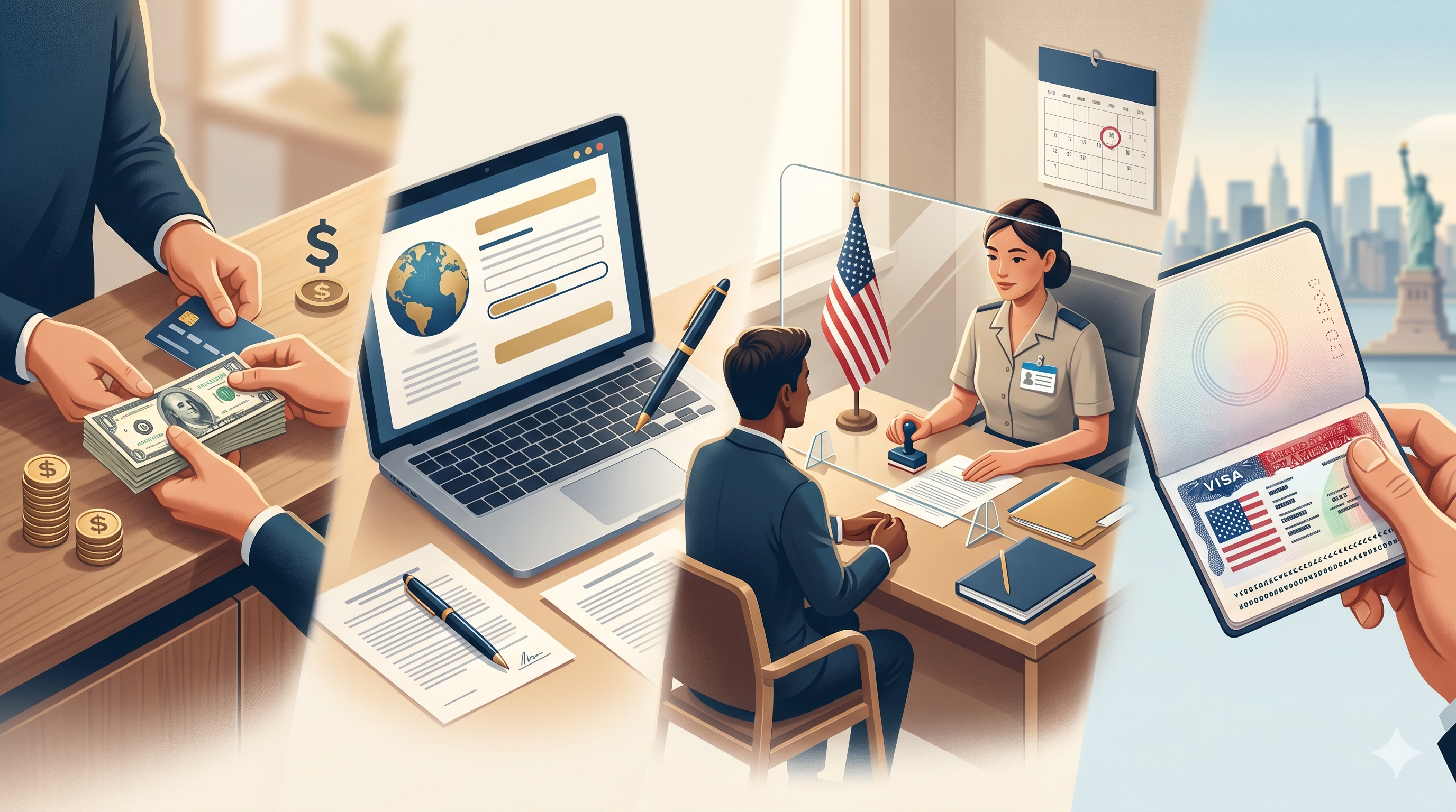 Todo lo que necesitas saber para tu cita de visa americana (y llegar preparado de verdad)