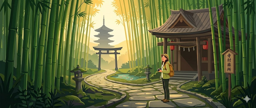 Fui a Kioto y este rincón casi gratuito le dio mil vueltas al famoso Bosque de Bambú
